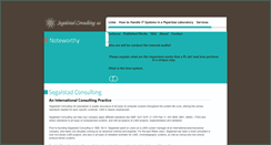 Desktop Screenshot of limsconsultant.com